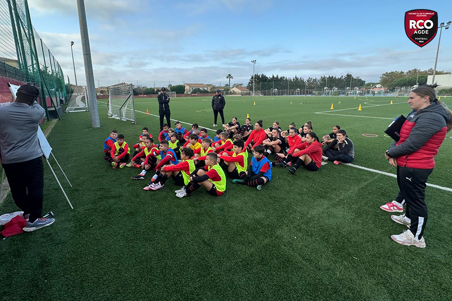 Le RCO Agde organise une matinée d’apprentissage dédiée au football à 11